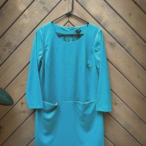 J Crew Teal women's dress